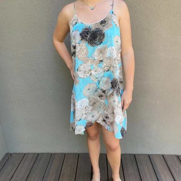 NWT PAPER CRANE Floral Swing Tank Dress - Size Small - Picture 2 of 6